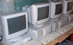 Вывоз старых компьютеров